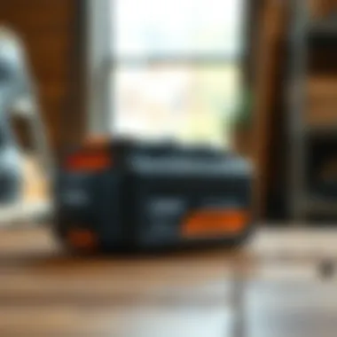 Cutting-Edge Battery Pack Technology An innovative battery pack showing advanced technology