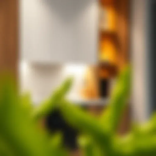 Sleek rechargeable under cabinet lighting design