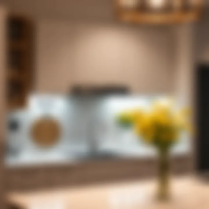 Perfectly Installed Under Cabinet Lighting in Kitchen Installation of under cabinet lighting in a kitchen