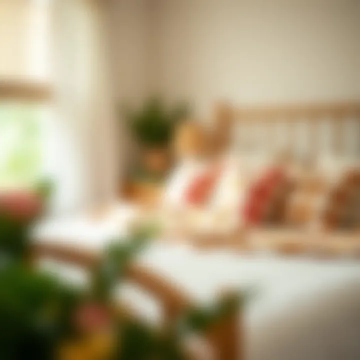 Cozy Bedroom with Checker Bed Sheets Cozy bedroom featuring checker bed sheets with decorative pillows