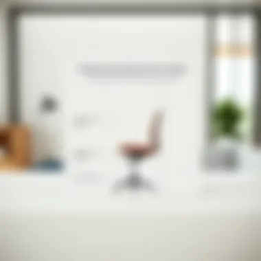 Ergonomic Seating Diagram Diagram illustrating optimal chair height for ergonomic seating