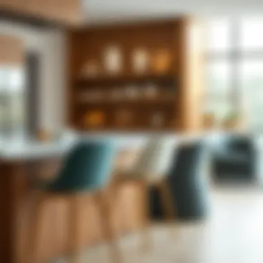 Stylish Chair Designs Stylish chair designs that complement a counter