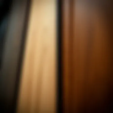 Diverse Material Choices for 72 Inch Doors Close-up view of material options for 72 inch doors