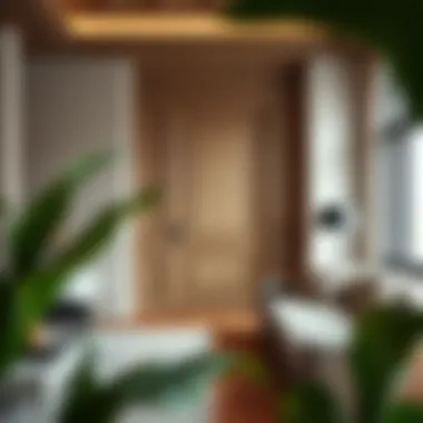 Stylish Trends in Interior Design with 72 Inch Doors Trendy interior featuring a stylish 72 inch door