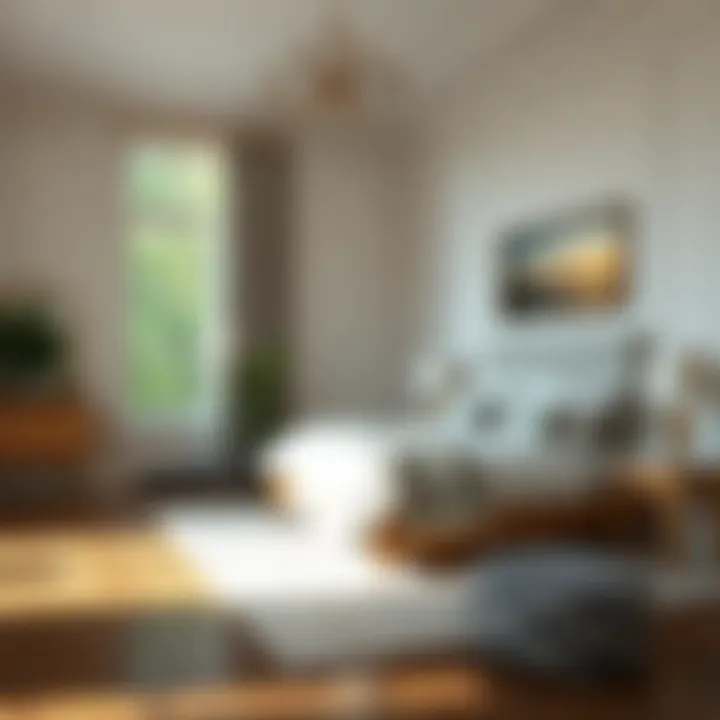 Stylish bedroom layout featuring elegant furnishings