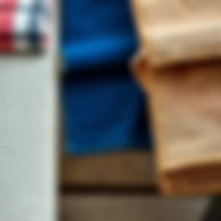 Variety of picnic table cover materials highlighting their textures