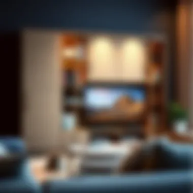 Innovative Storage Solutions for Entertainment Center Doors Innovative storage solutions with customizable entertainment center doors