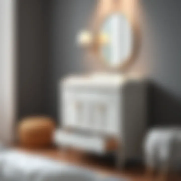 Captivating Design of Delta Changing Table Elegant Delta changing table with drawers