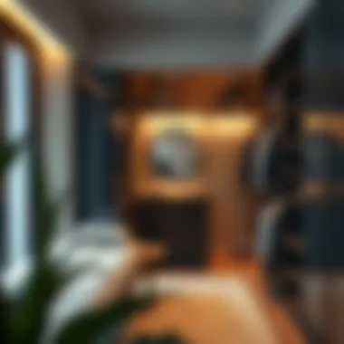 Enhancing User Experience in Closet Design Innovative closet layout demonstrating effective user experience