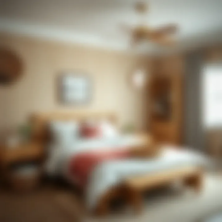 Cozy Bedroom with White Oak Accents Cozy bedroom showcasing white oak furniture and decor