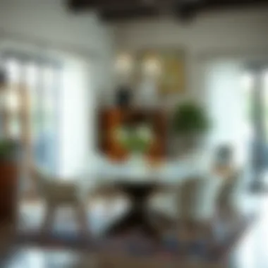 Materials Matter: Aesthetic Choices in Dining Furniture Diverse materials used in dining furniture for aesthetic appeal