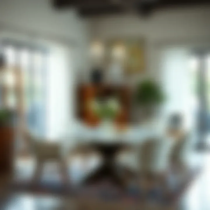 Materials Matter: Aesthetic Choices in Dining Furniture Diverse materials used in dining furniture for aesthetic appeal