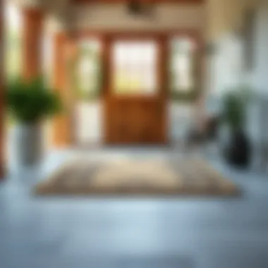 Resilient Outdoor Rug for Busy Entrances Durable outdoor rug suitable for high traffic areas