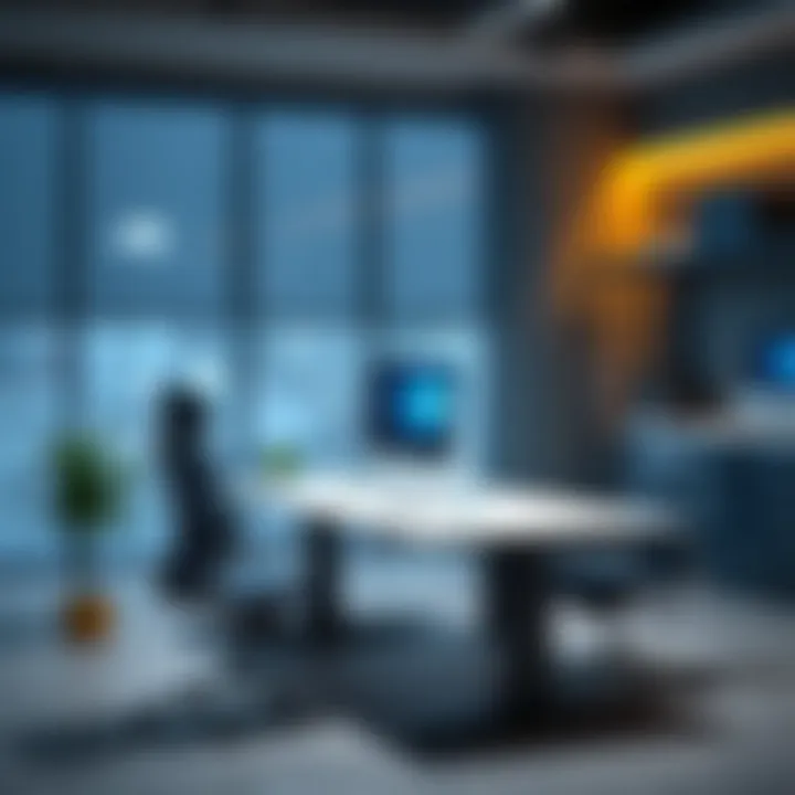 Health Benefits of Electric Desks Health benefits of using electric desks illustrated