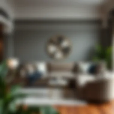 Enhancing Home Ambiance with Elegance Elegant big comfy couch enhancing home ambiance