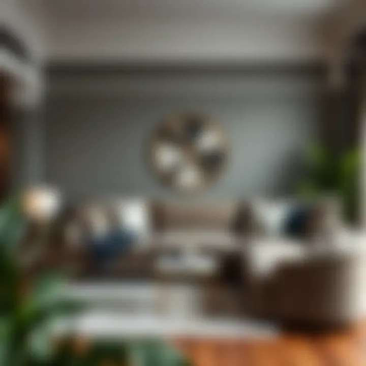 Enhancing Home Ambiance with Elegance Elegant big comfy couch enhancing home ambiance