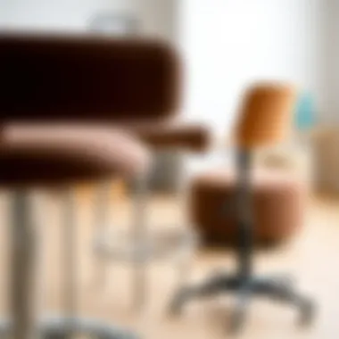 Materials Used in Swivel Bar Stools Variety of materials used in swivel bar stool construction