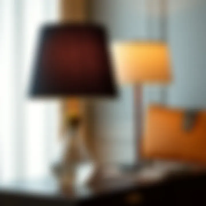 Unique Material Choices for Table Lamps Unique material choices for shade-less table lamps