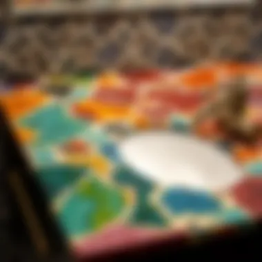 Vibrant Colored Stone Tops Vibrant colored stone tops showcasing unique patterns