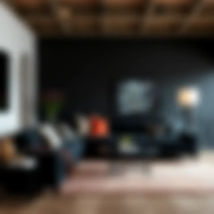 Elegant Fabric Choices for Black Sectionals Elegant fabric choices for black sectionals on display