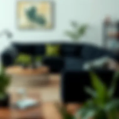 Sustainable Materials in Black Sectional Furniture Sustainable materials used in black sectional furniture