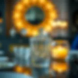 Elegance in Bormioli Glass Design Elegant Bormioli glass container showcasing its design