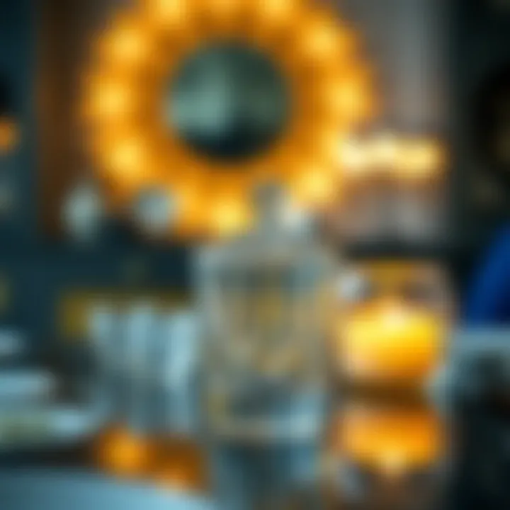 Elegance in Bormioli Glass Design Elegant Bormioli glass container showcasing its design