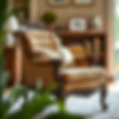 Vintage-Inspired Chair with Intricate Detailing Vintage-inspired chair with intricate detailing