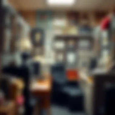 Eclectic Personal Memorabilia in a Cubicle Eclectic cubicle filled with personal memorabilia