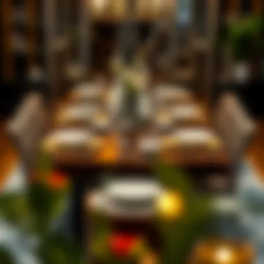 Stylish Table Setting for Group Dining Stylish table setting featuring discount dinnerware for group dining