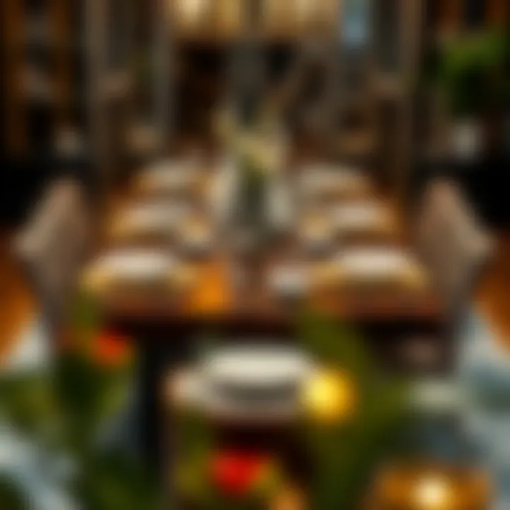 Stylish Table Setting for Group Dining Stylish table setting featuring discount dinnerware for group dining