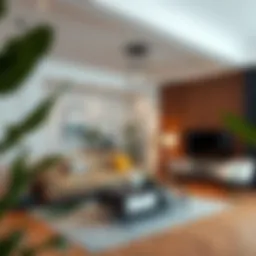 3D room layout visualization