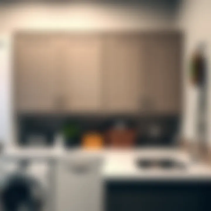 Aesthetic Appeal of Utility Room Cabinets Stylish utility room cabinet display