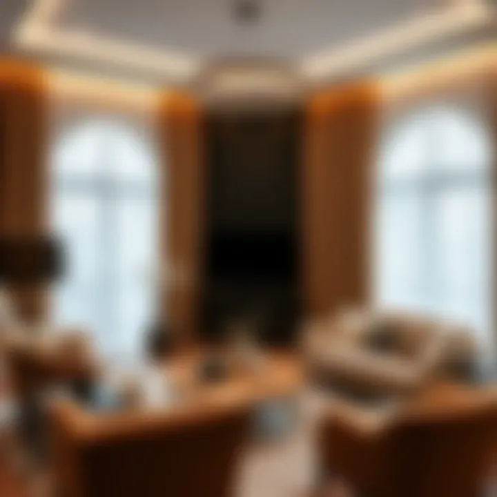 Living Room Décor with Stylish Curtain Rings Stylish living room featuring curtains with decorative rings