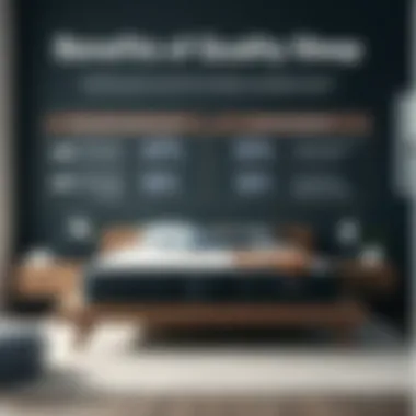 An infographic illustrating the psychological benefits of quality sleep