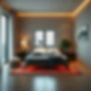 A serene bedroom environment emphasizing the importance of sleep