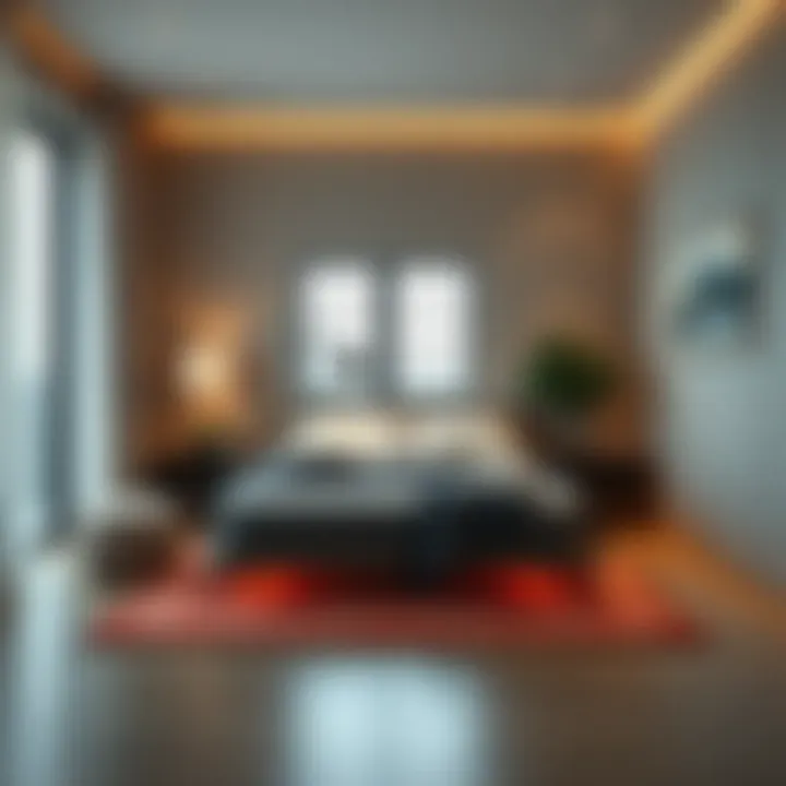 A serene bedroom environment emphasizing the importance of sleep