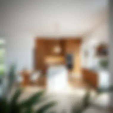 Inviting Open-Concept Kitchen Design Bright and airy contemporary kitchen with open layout