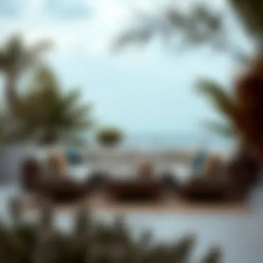 Stylish Outdoor Sectional for Social Gatherings Stylish outdoor sectional arranged for social gatherings