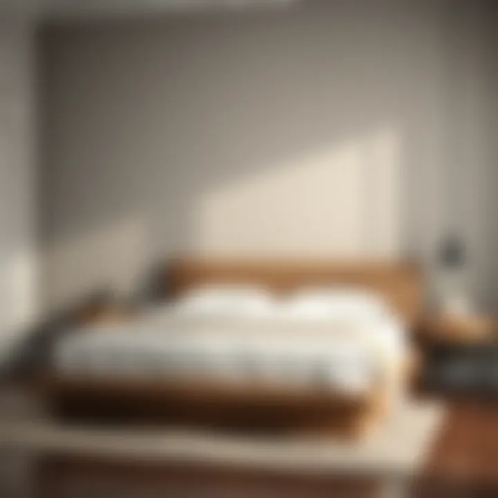 Stylish Platform Bed Design Without Under-Bed Space Elegant platform bed design without storage