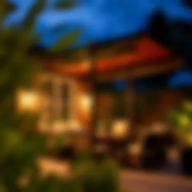 Stylish Outdoor Space with Rainproof Cover Stylish outdoor space enhanced by a rainproof patio cover