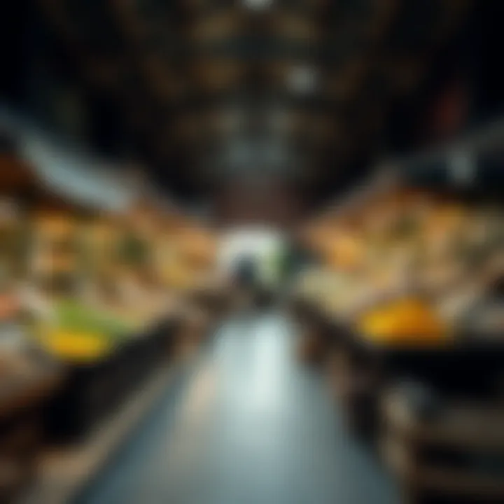 Traditional market featuring local produce and artisans