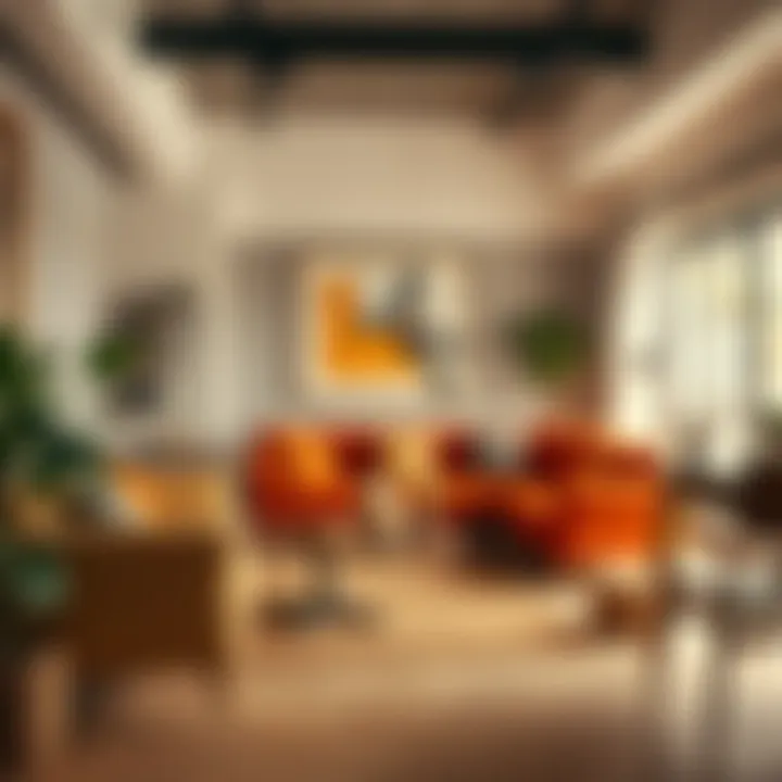 Eclectic Furniture Styles in Artistic Arrangement Artistic arrangement of eclectic furniture styles