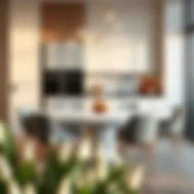 Contemporary Kitchen Table Set Contemporary kitchen table set with stylish chairs