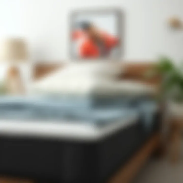 Diverse materials used in single mattress toppers