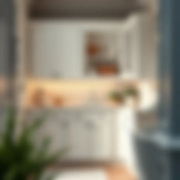 Maximized Storage in Corner Cabinets Interior view showcasing storage space in a corner cabinet