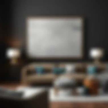 Historical grey artwork reflecting a significant art movement