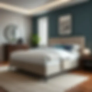 Stylish divan base bed with personalized options showcased