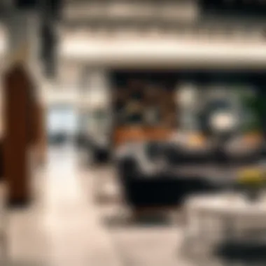 Contemporary Design Elements Contemporary design elements in a metro furniture store