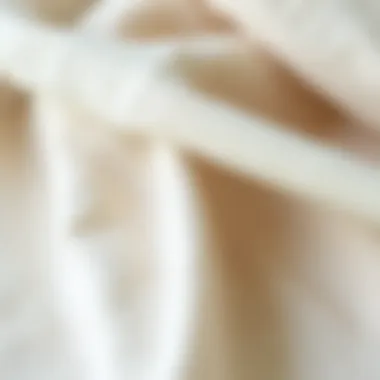 Textured Neutral Fabric Close-up of textured fabric showcasing neutral hues